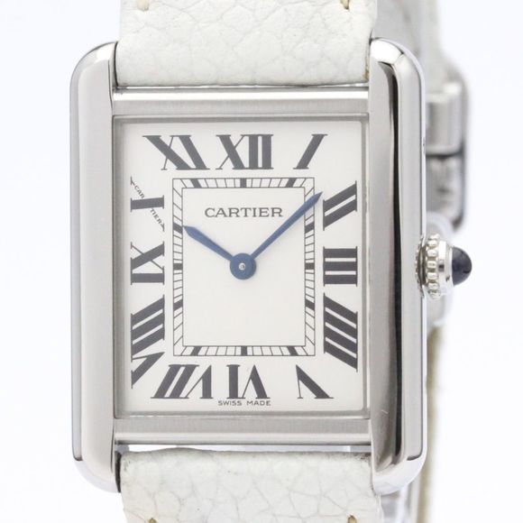 Cartier | Accessories | Polished Cartier Tank Solo Sm Steel Quartz  